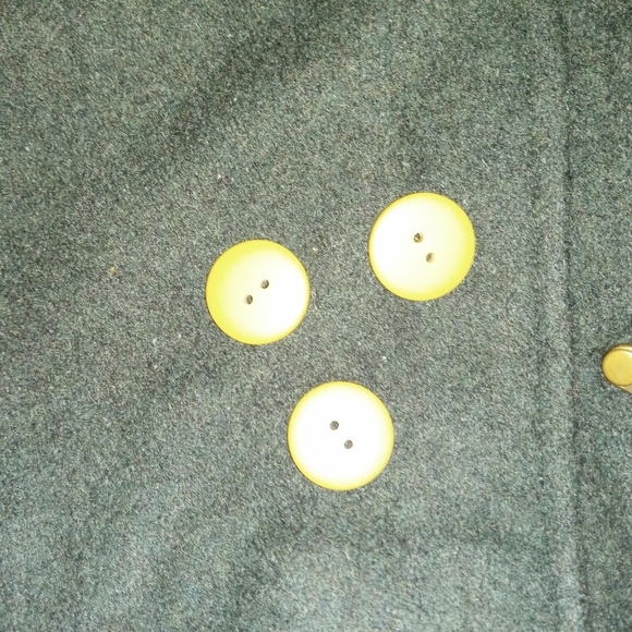 Braefair reversible wool coat size small yellow and grey. - Picture 11 of 11